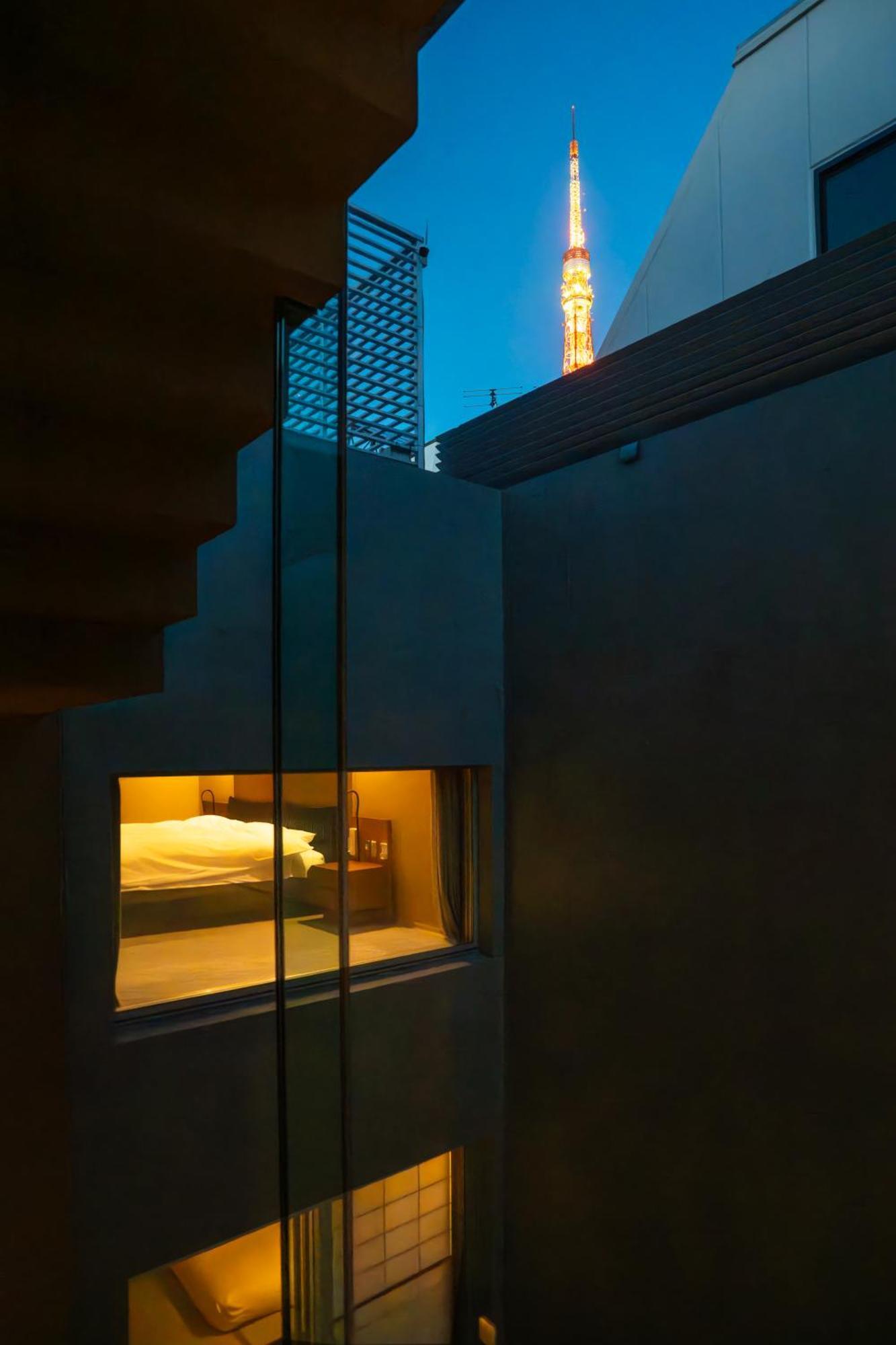 Azabu Modern House The Tokyo Tower Can Be Seen From The Villa 500M2 Eksteriør billede